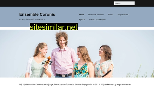 ensemblecoronis.nl alternative sites