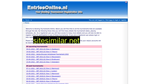 entriesonline.nl alternative sites
