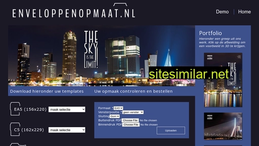 enveloppenopmaat.nl alternative sites