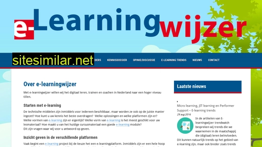E-learningwijzer similar sites