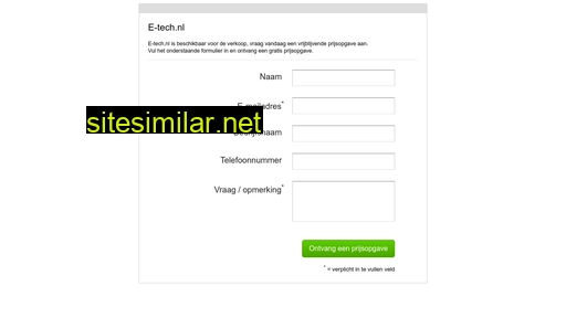 e-tech.nl alternative sites
