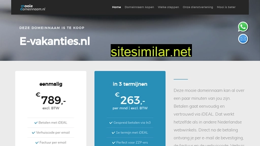 e-vakanties.nl alternative sites