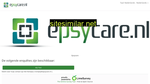 epsycare.nl alternative sites