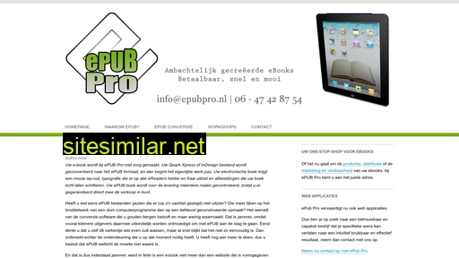 epubpro.nl alternative sites
