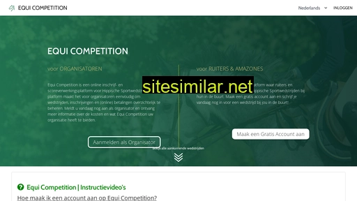 equicompetition.nl alternative sites
