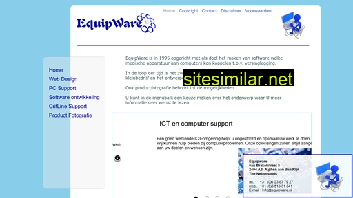 equipware.nl alternative sites