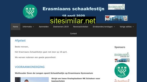erasmiaansschaakfestijn.nl alternative sites