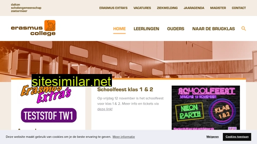 erasmuscollege.nl alternative sites