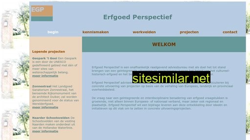 erfgoedperspectief.nl alternative sites