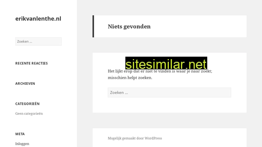 erikvanlenthe.nl alternative sites