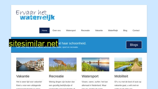 ervaarhetwaterreijk.nl alternative sites