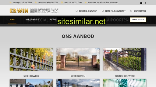 erwinhekwerk.nl alternative sites