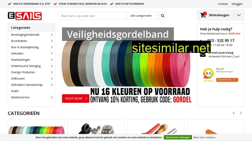 esails.nl alternative sites