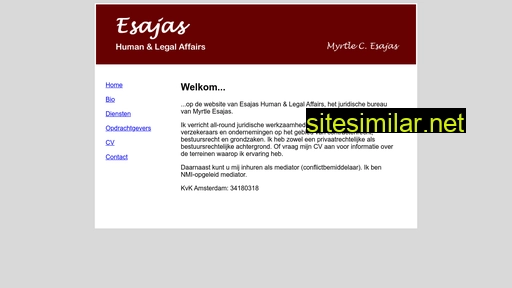 esajas.nl alternative sites
