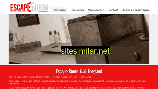 escapeninfriesland.nl alternative sites