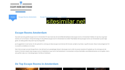 Escaperoomamsterdam similar sites