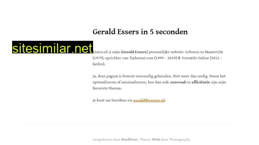essers.nl alternative sites