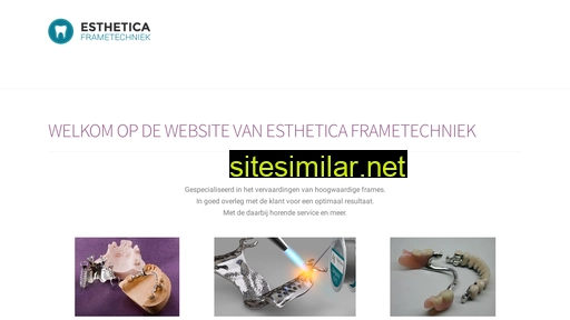 estheticaframetechniek.nl alternative sites