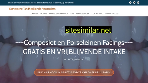 esthetische-tandheelkunde.nl alternative sites