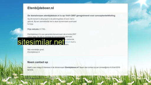 etenbijdeboer.nl alternative sites