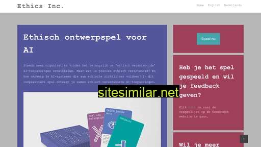 ethicsinc-ontwerpspel.nl alternative sites