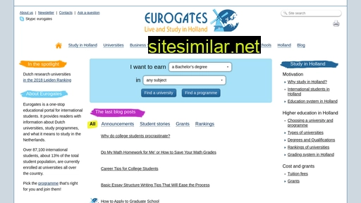 eurogates.nl alternative sites