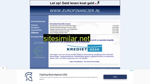eurofinancier.nl alternative sites