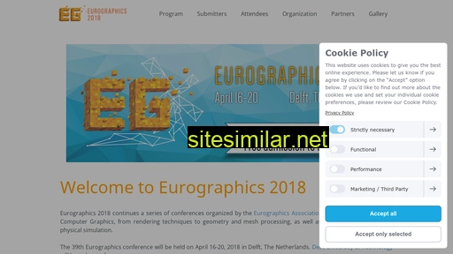 Eurographics2018 similar sites