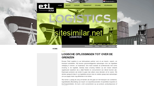 europetotallogistics.nl alternative sites