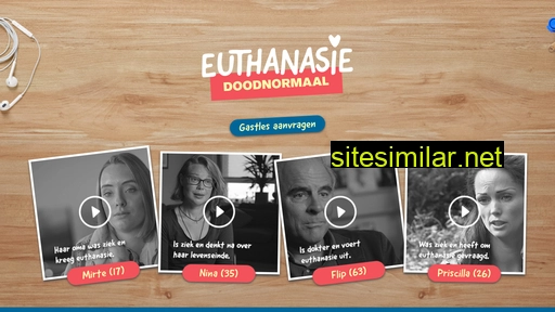 euthanasiedoodnormaal.nl alternative sites