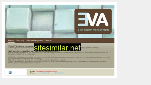 evainterimmanagement.nl alternative sites