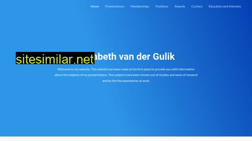 evandergulik.nl alternative sites