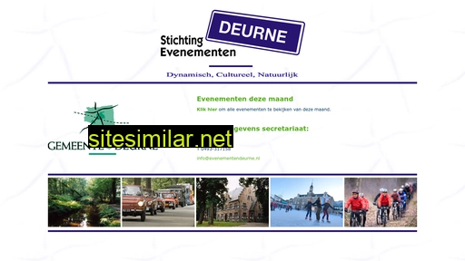 evenementendeurne.nl alternative sites