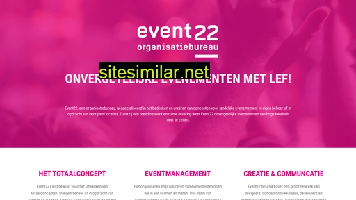 Event22 similar sites