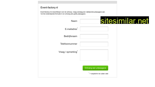 event-factory.nl alternative sites