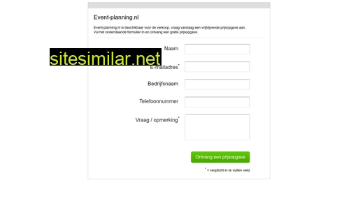 event-planning.nl alternative sites