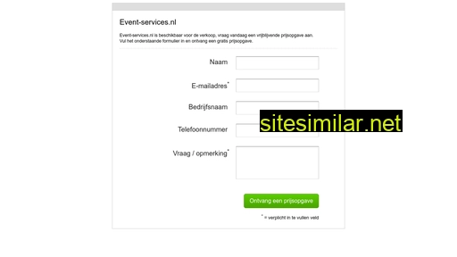 event-services.nl alternative sites