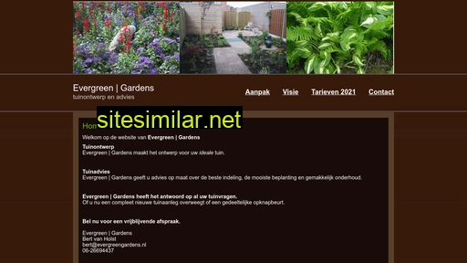evergreengardens.nl alternative sites