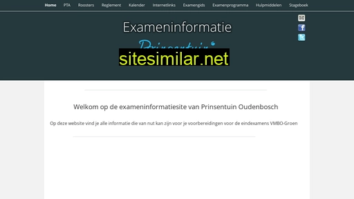 Exameninfo-oudenbosch similar sites