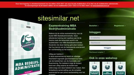 examentrainingmbabedrijfsadministratie.nl alternative sites