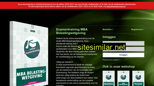 examentrainingmbabelastingwetgeving.nl alternative sites