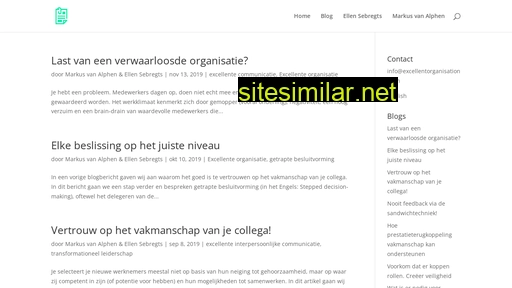excellentorganisation.nl alternative sites