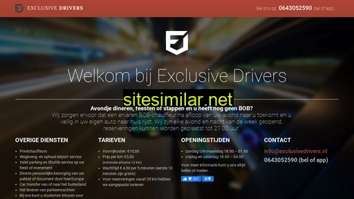 exclusivedrivers.nl alternative sites