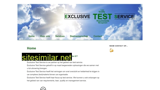 exclusivetestservice.nl alternative sites