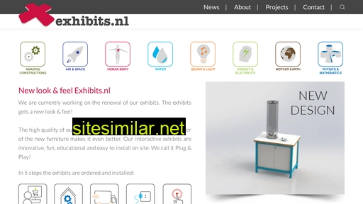 exhibits.nl alternative sites