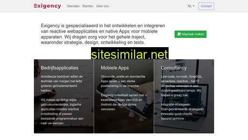exigency.nl alternative sites