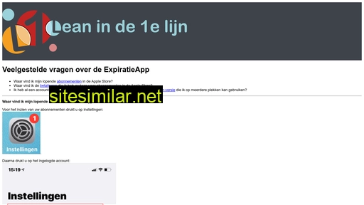 expiratieapp.nl alternative sites