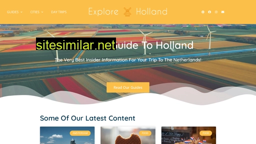 exploreholland.nl alternative sites