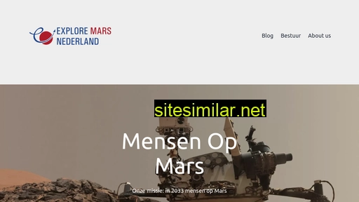 exploremars.nl alternative sites