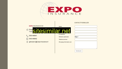 expoinsurance.nl alternative sites